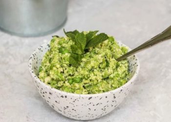 Tofu & Green Peas Paste